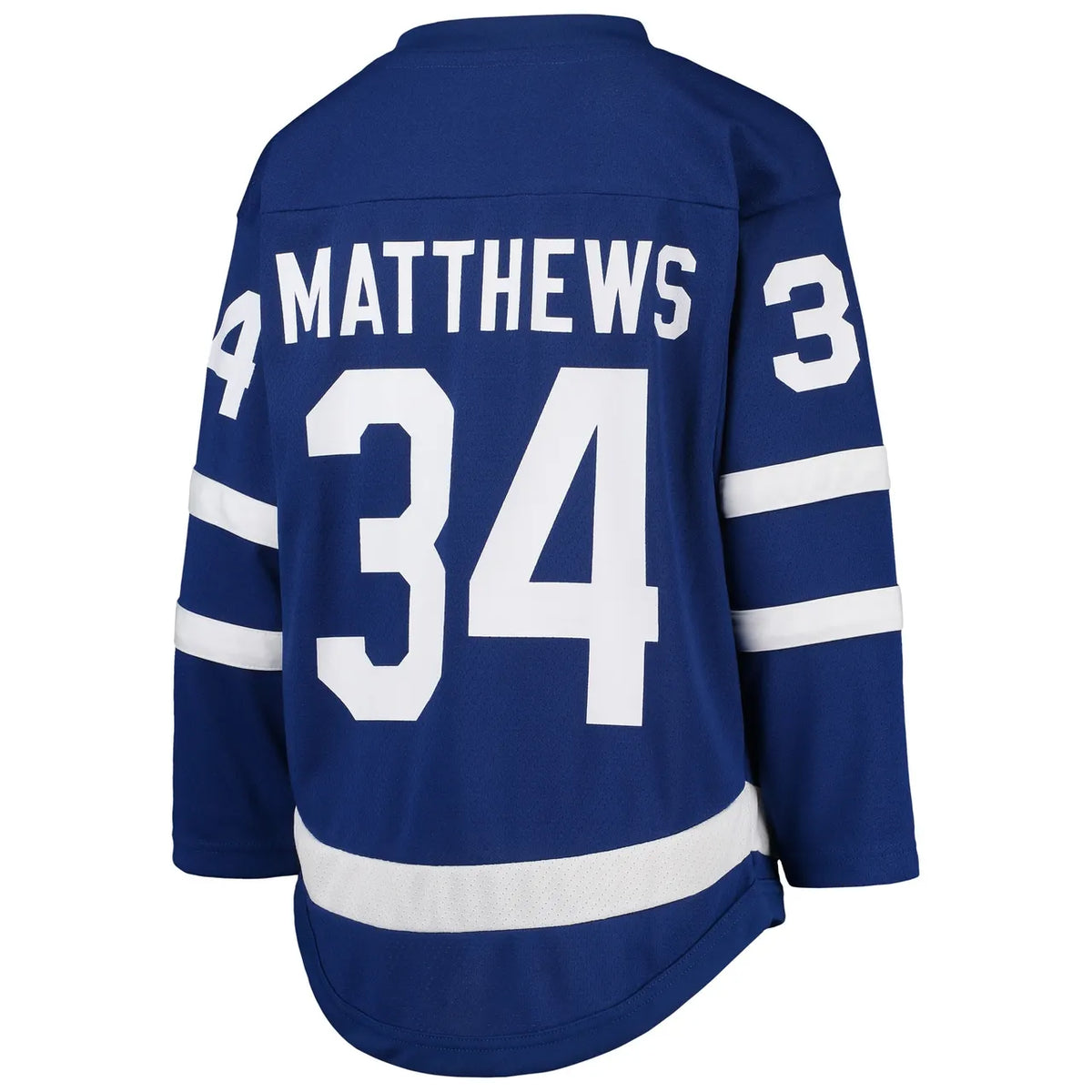 adidas Matthews Leafs Blue Jersey - Hình 4
