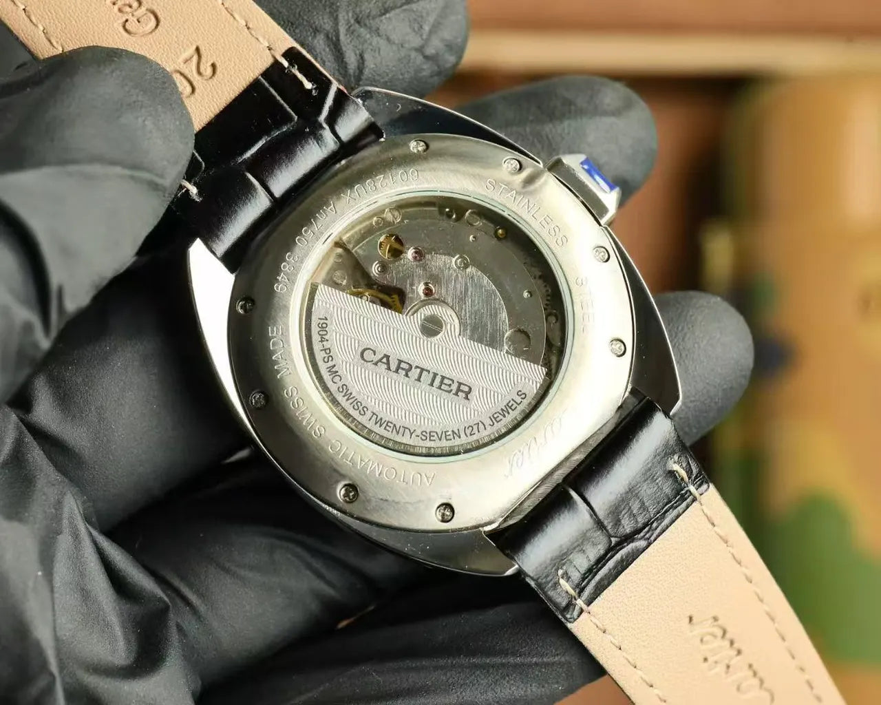 Cartier Ronde Louis Automatic Watch - Hình 4