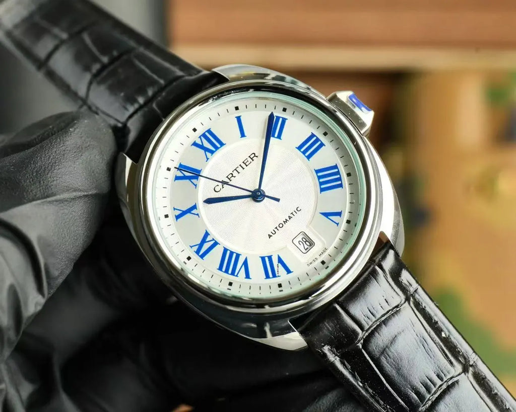 Cartier Ronde Louis Automatic Watch - Hình 2