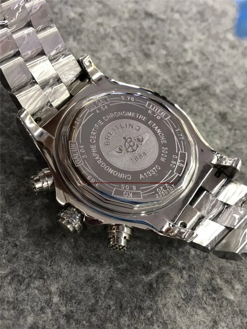 Breitling Chronomat Blue Dial - Hình 4