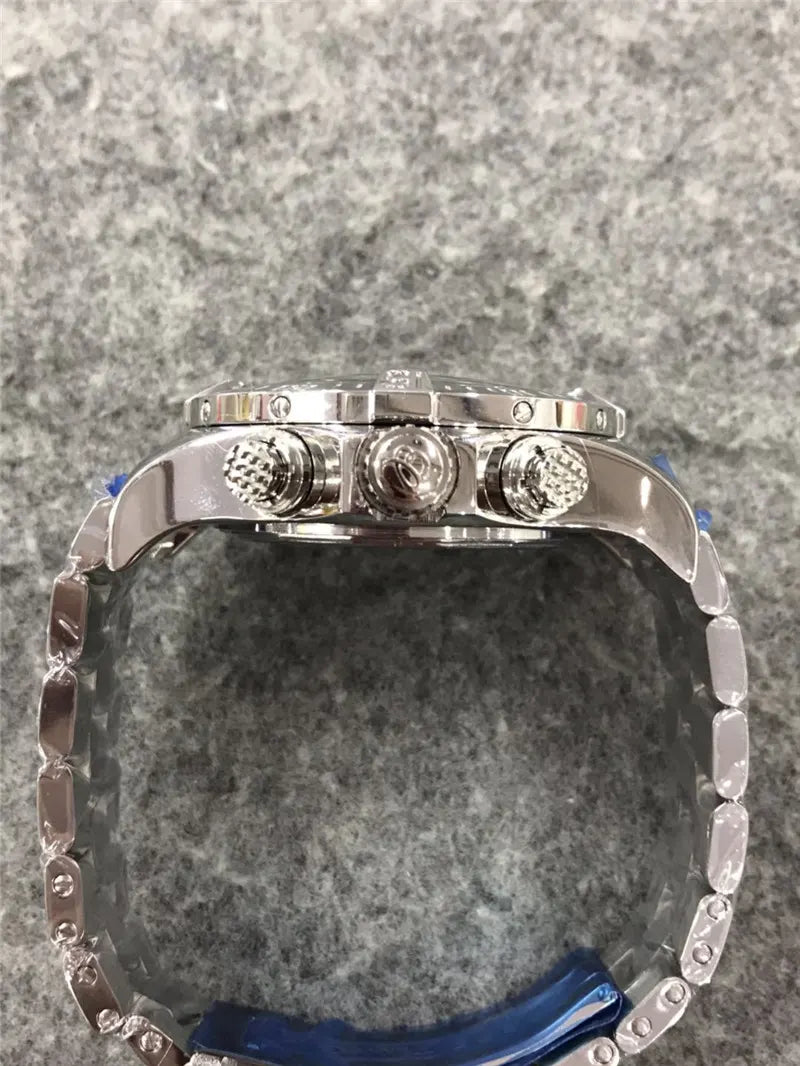 Breitling Chronomat Blue Dial - Hình 5