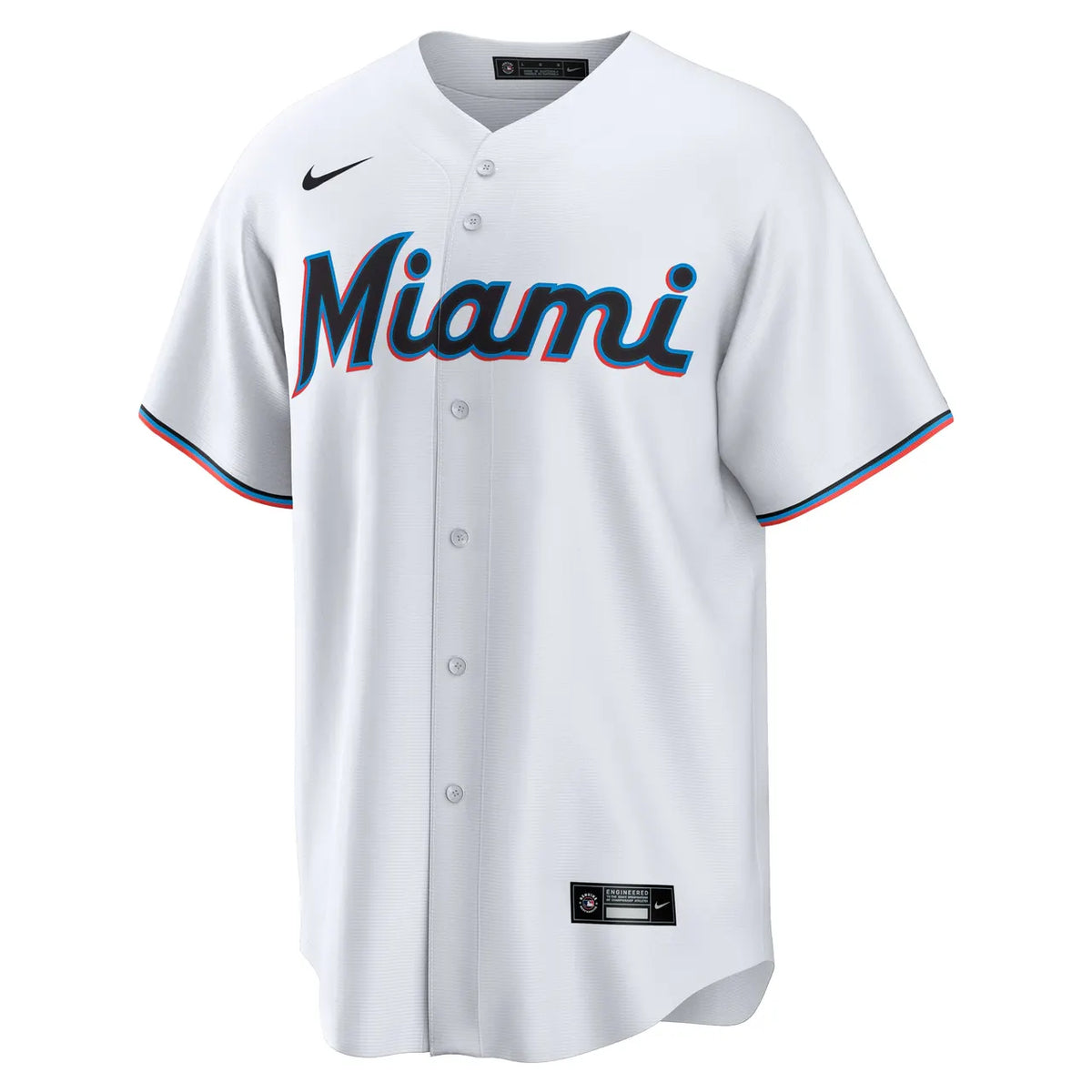 Nike Marlins Garcia White Jersey - Hình 3