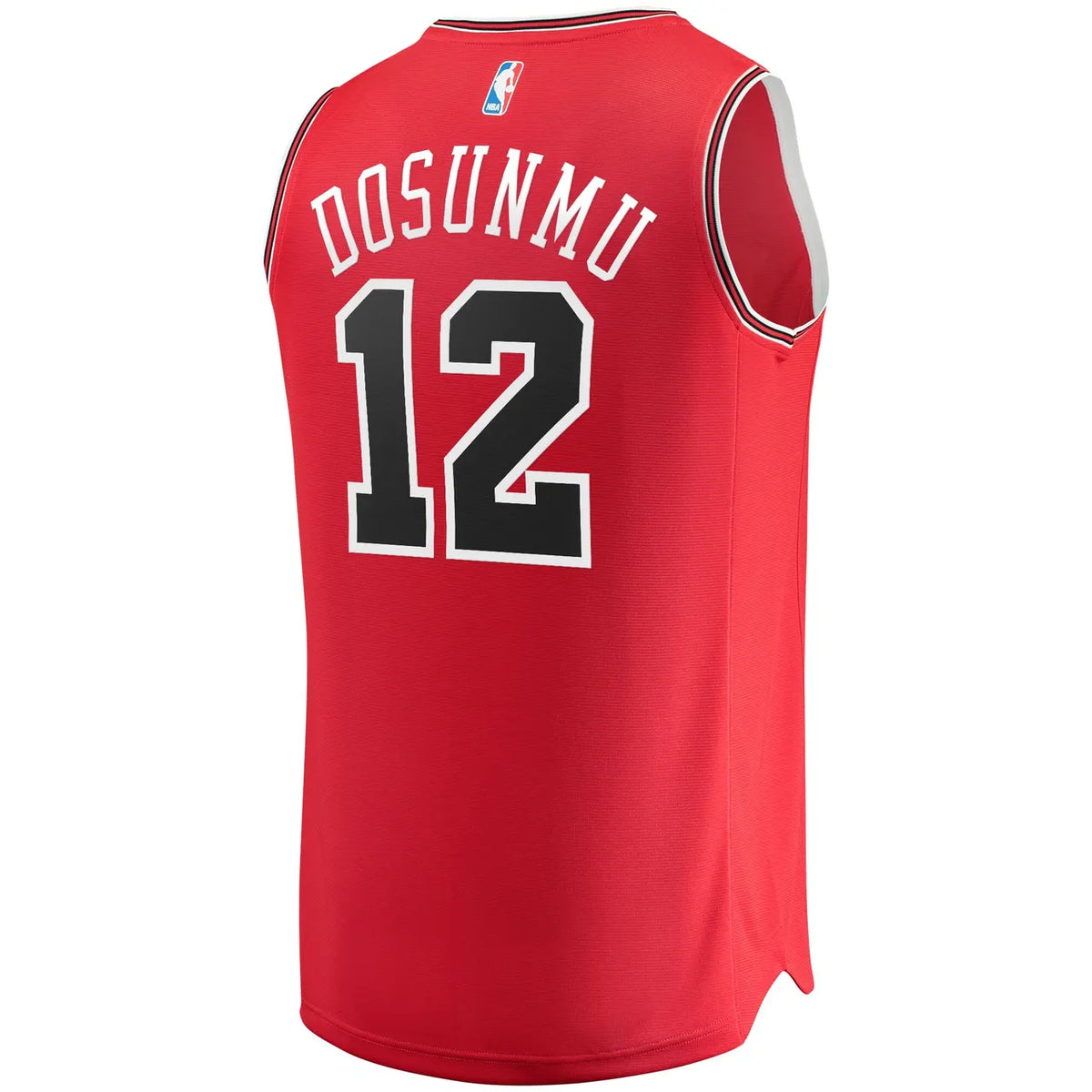 fanatics Dosunmu Bulls Red Jersey - Hình 4