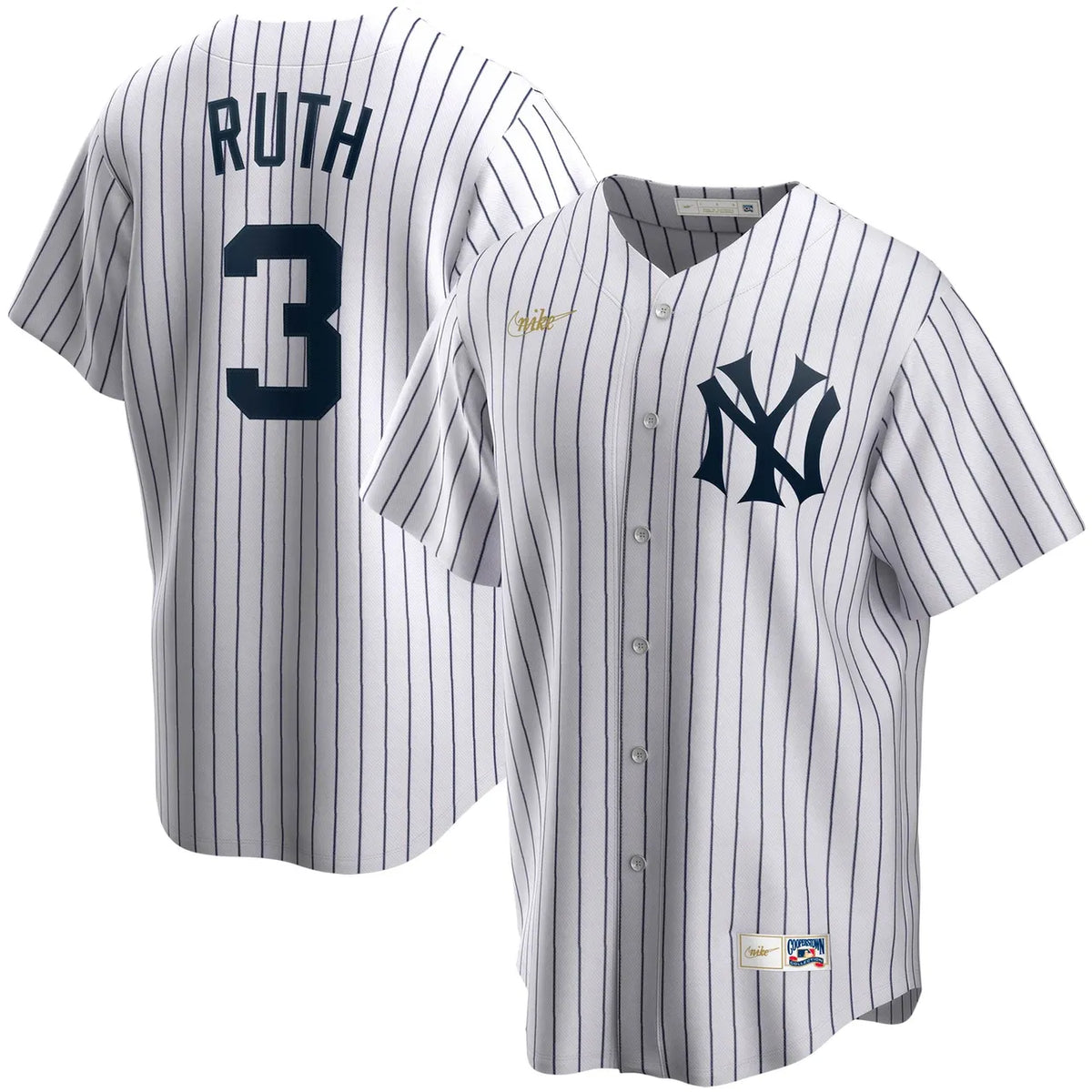 Ruth Yankees Pinstripe Jersey