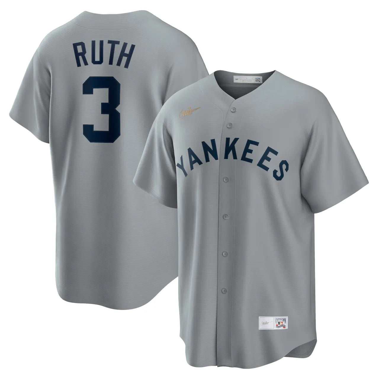 Yankees Ruth Gray Cooperstown