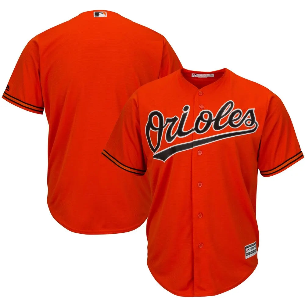 Orioles Orange Jersey Majestic