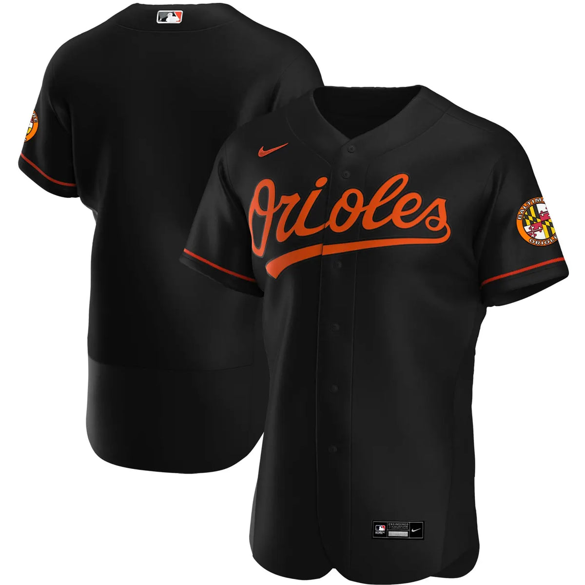 Orioles Black Alternate Jersey nike