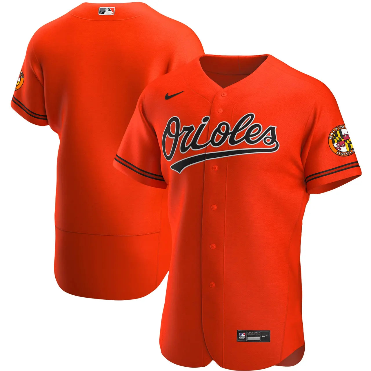 Orioles Orange Alternate Jersey