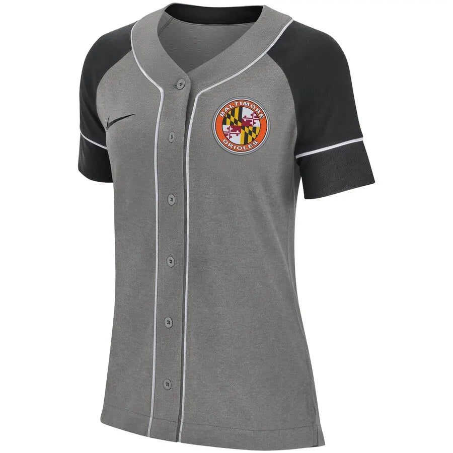Orioles Gray Women's Jersey - Hình 2