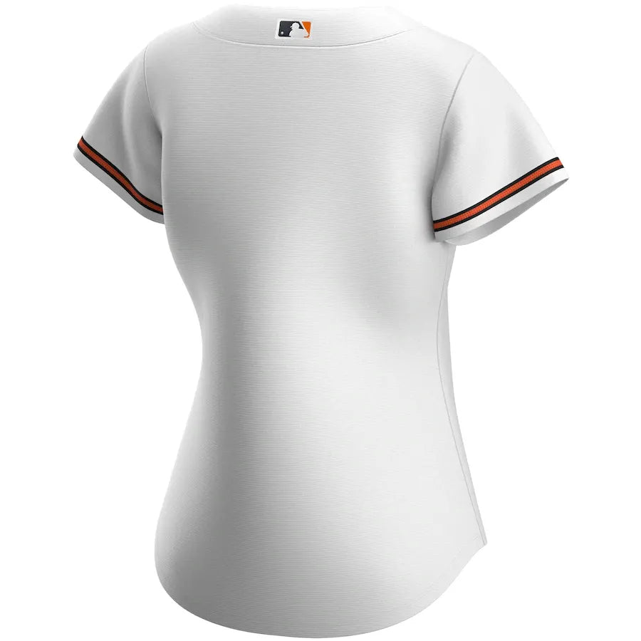 Nike Women's Orioles White Home Jersey - Hình 3