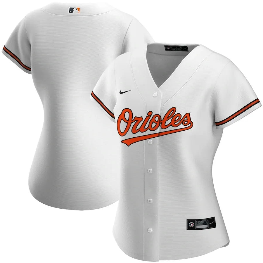 Nike Women's Orioles White Home Jersey