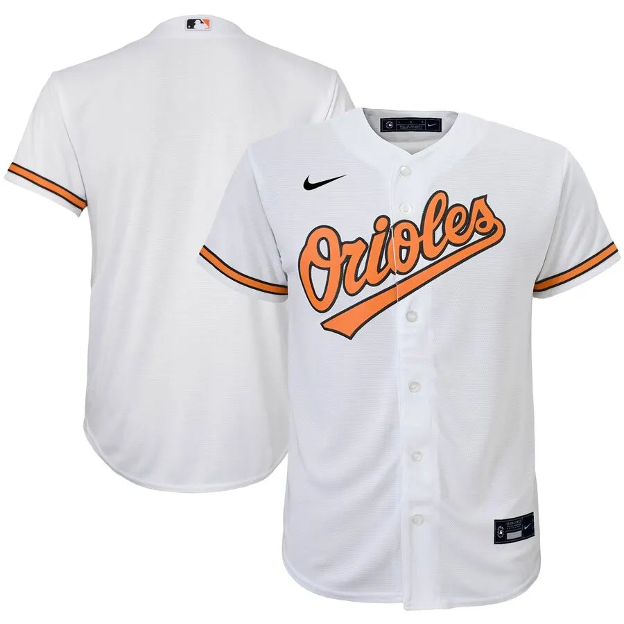 Orioles White Replica Jersey
