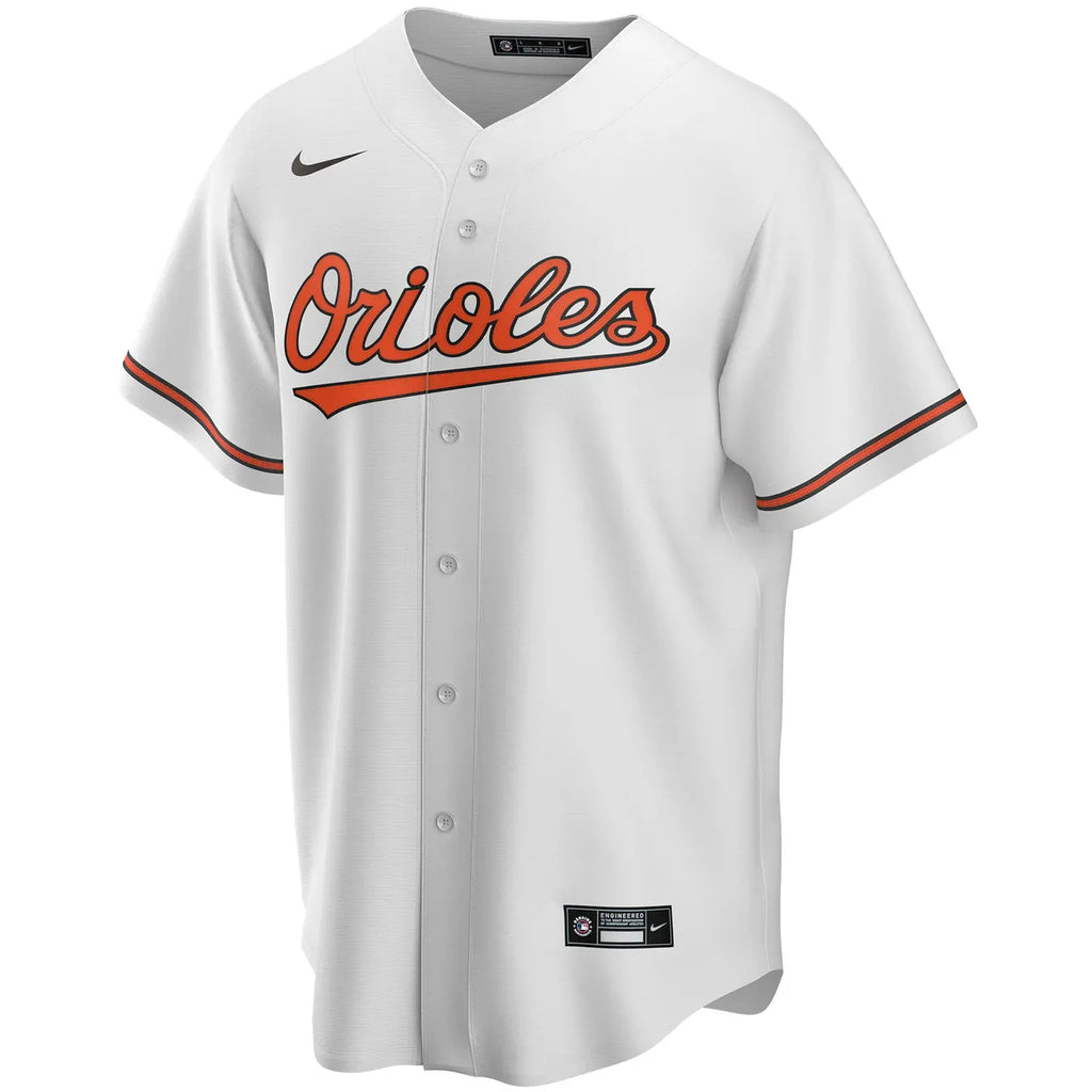 personalize Nike Orioles White Custom Jersey - Hình 3
