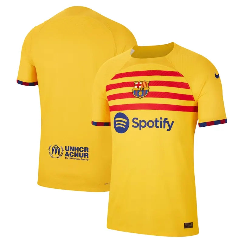 Barcelona Yellow Home Jersey