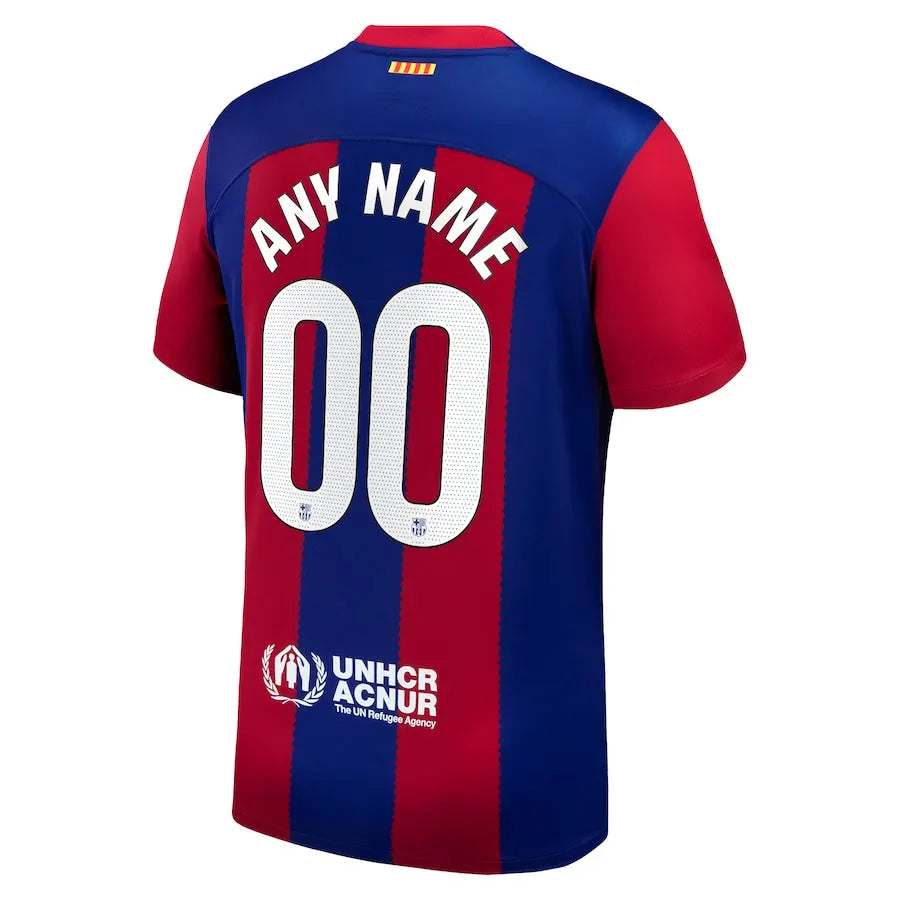 red Nike Barcelona Home Jersey