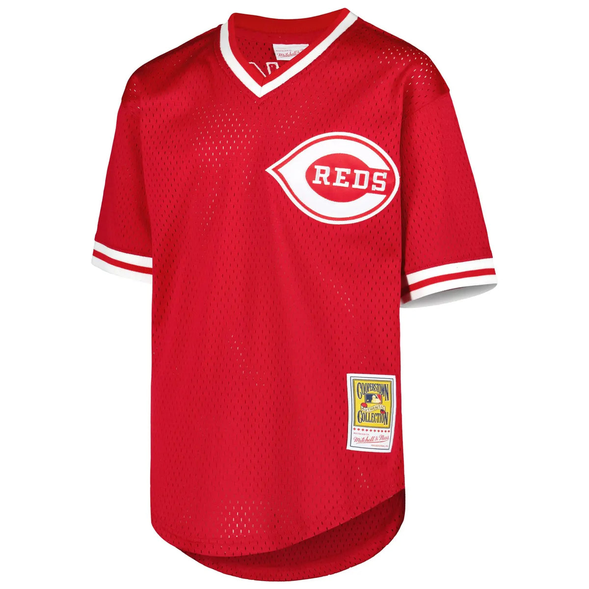 Mitchell & Ness Larkin Reds Red Jersey - Hình 3
