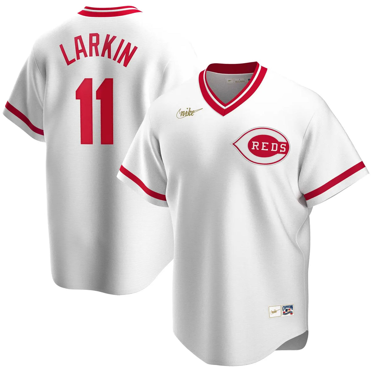 Nike Larkin Reds Cooperstown Jersey