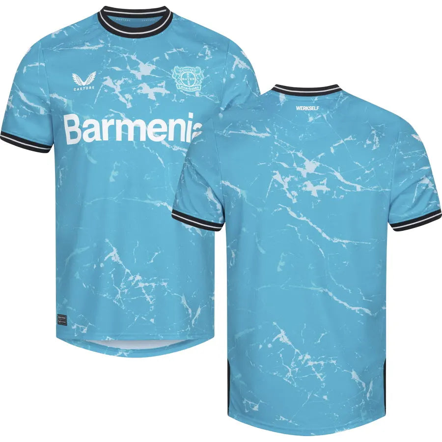 Leverkusen 2024 Marble Jersey - Hình 3