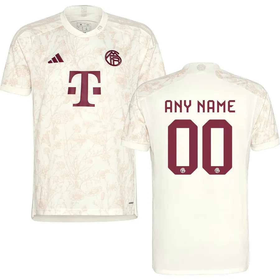 Bayern Munich Cream Jersey adidas - Hình 4