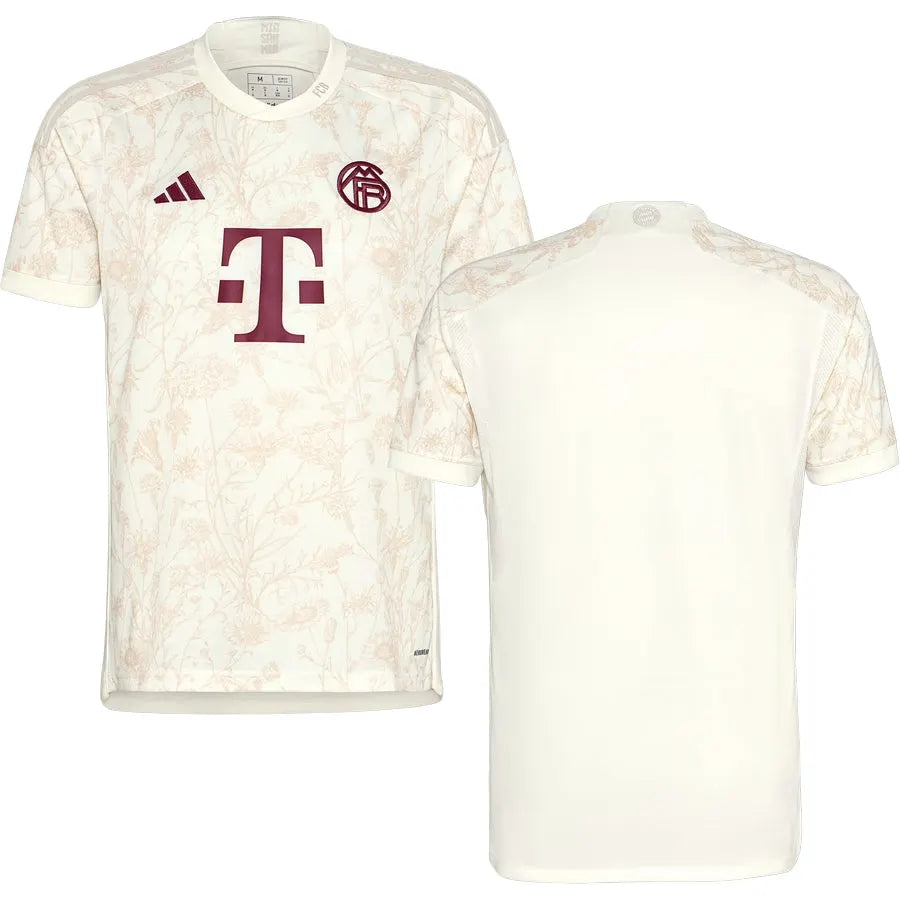 Bayern Munich Cream Jersey adidas - Hình 3