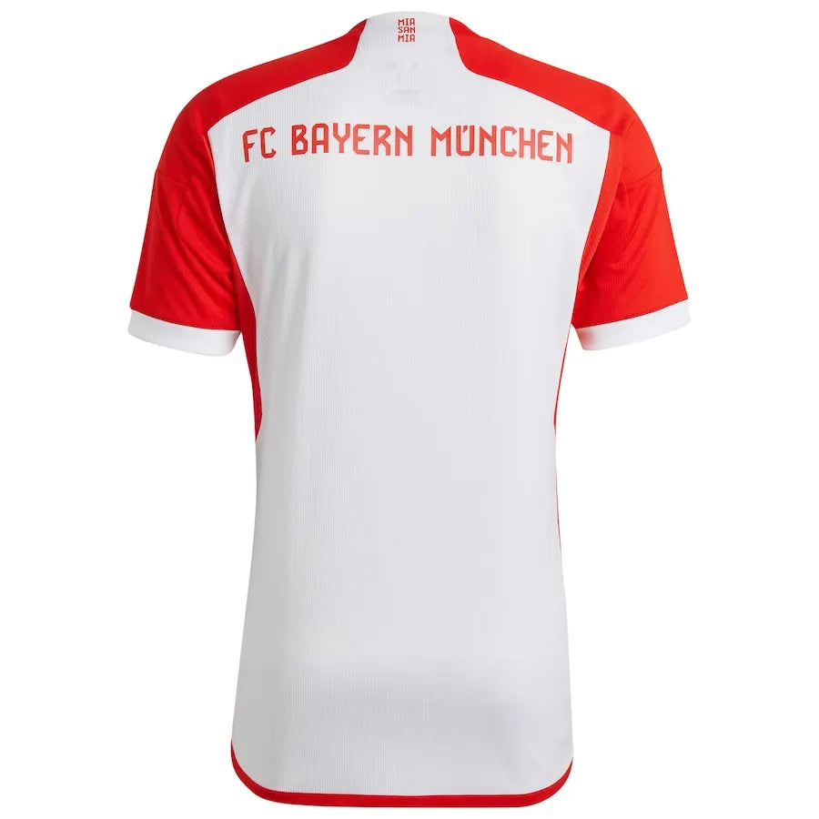 white Adidas Bayern Munich Home Jersey - Hình 2