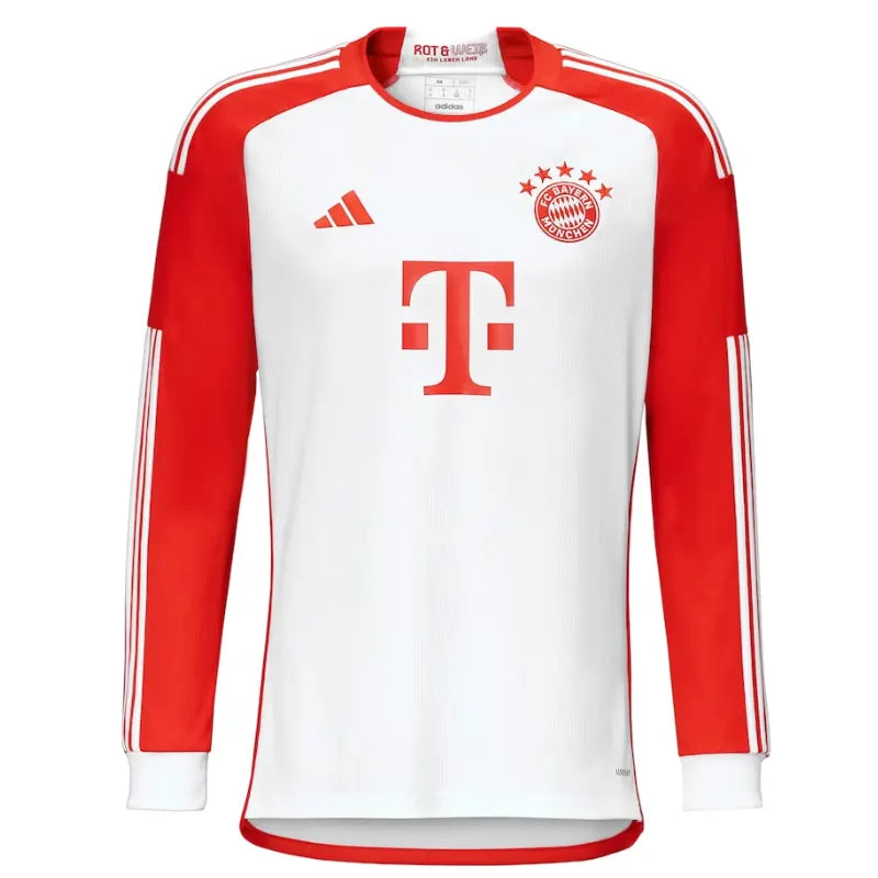 Bayern Munich Long Sleeve Jersey - Hình 3