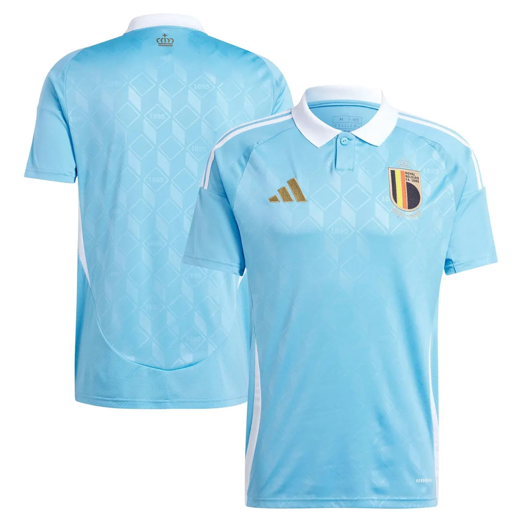 light Adidas Belgium 2024 Away Jersey