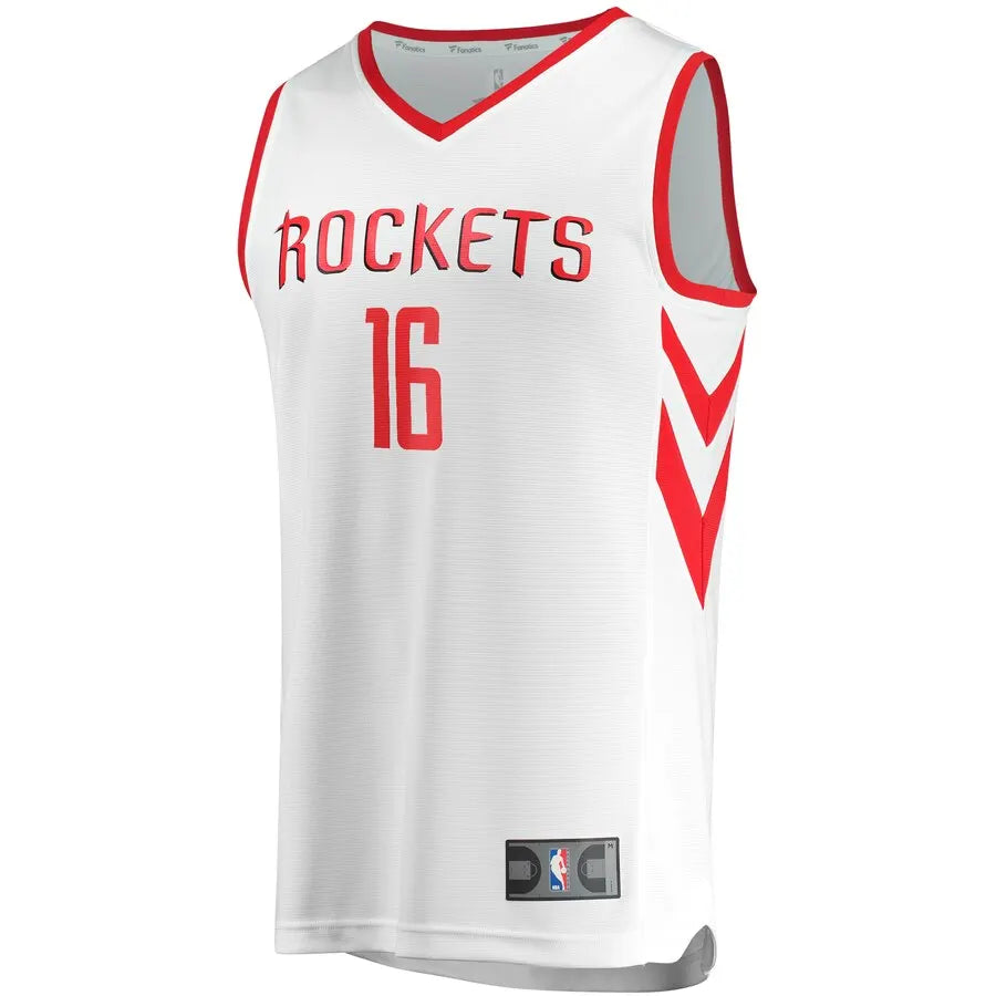 fanatics McLemore Rockets White Jersey - Hình 2