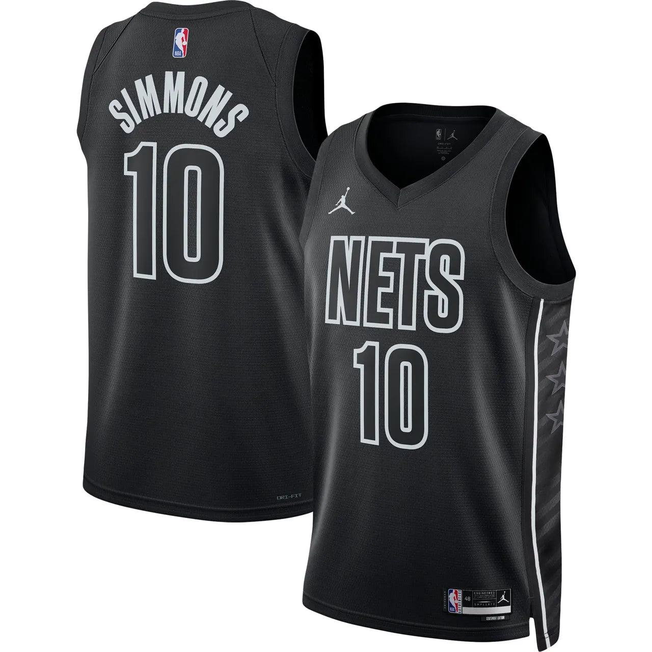 Simmons Nets Black Jersey nike
