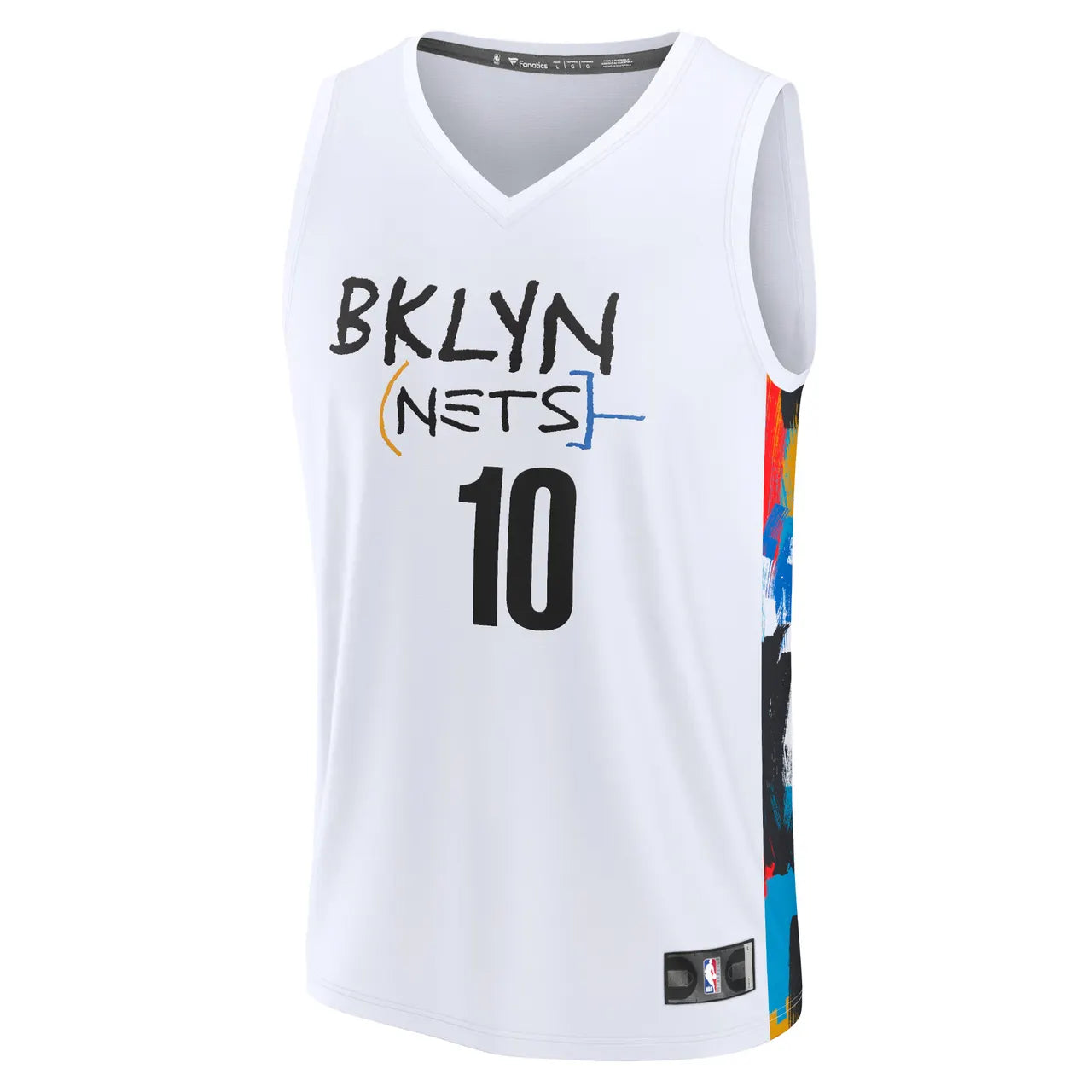 city Fanatics Simmons Nets White Jersey - Hình 3