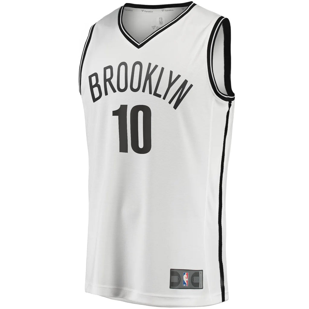 association Fanatics Simmons Nets White Jersey - Hình 3