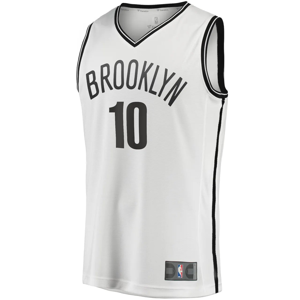 association Fanatics Simmons Nets White Jersey - Hình 3