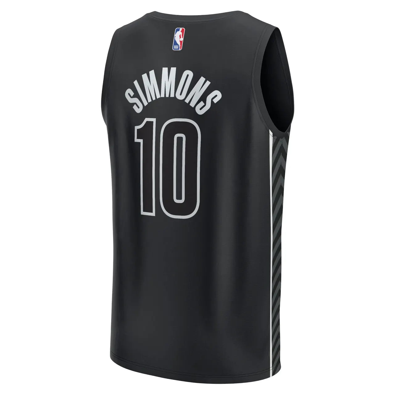 statement Fanatics Simmons Nets Black Jersey - Hình 4