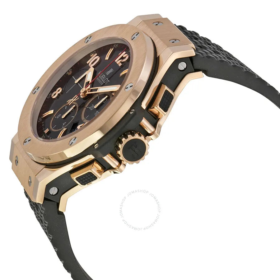 rubber Hublot Rose Gold Black Dial - Hình 2