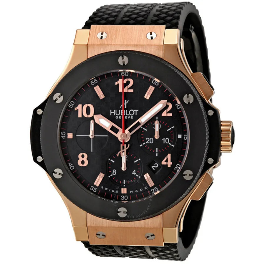Hublot Big Bang Black Dial Rose Gold