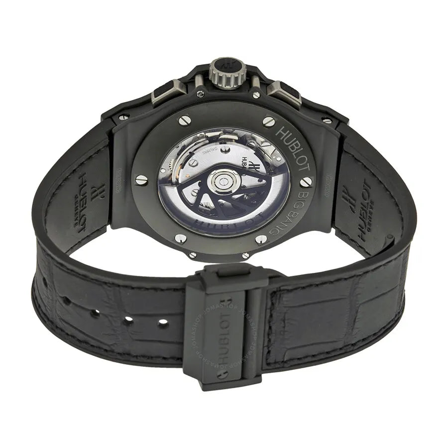 alligator Hublot Black Ceramic Skeleton - Hình 3