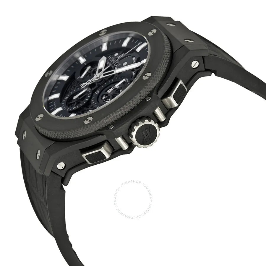 alligator Hublot Black Ceramic Skeleton - Hình 2