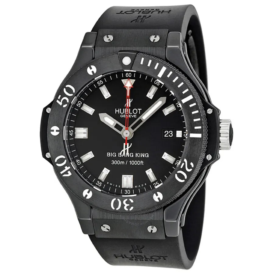 Hublot Black Rubber Dive Watch
