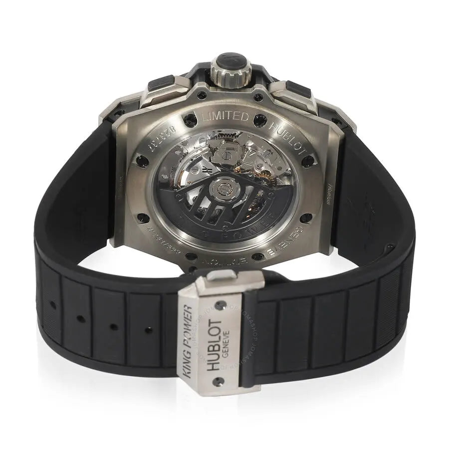 Hublot Steel Blue Chronograph - Hình 4