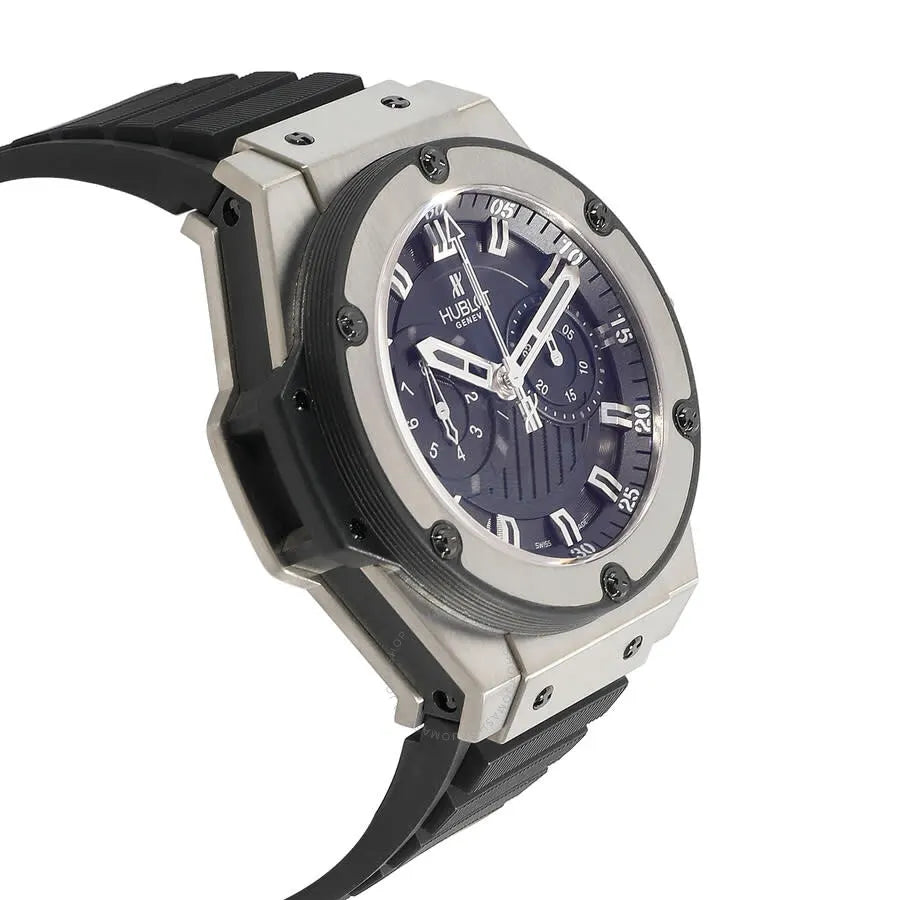 Hublot Steel Blue Chronograph - Hình 3