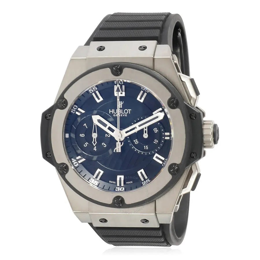 Hublot Steel Blue Chronograph