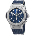 Hublot Blue Rubber Chronograph