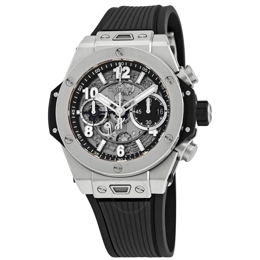Hublot Steel Skeleton Rubber