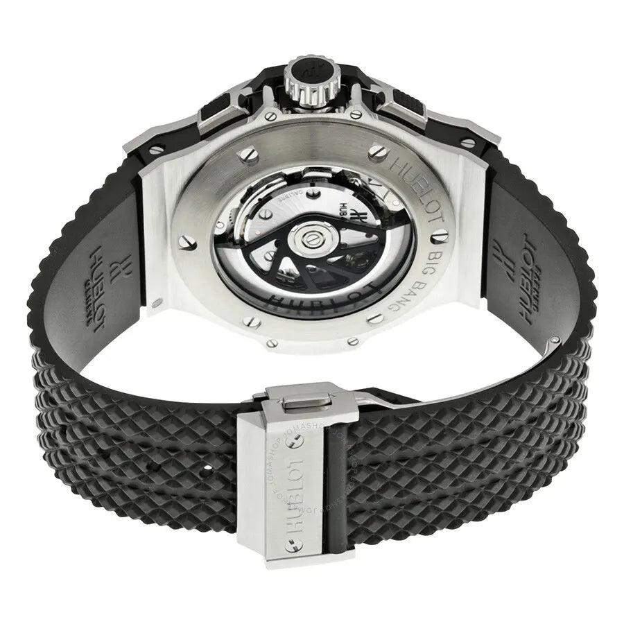 Hublot Titanium Black Dial Rubber - Hình 3
