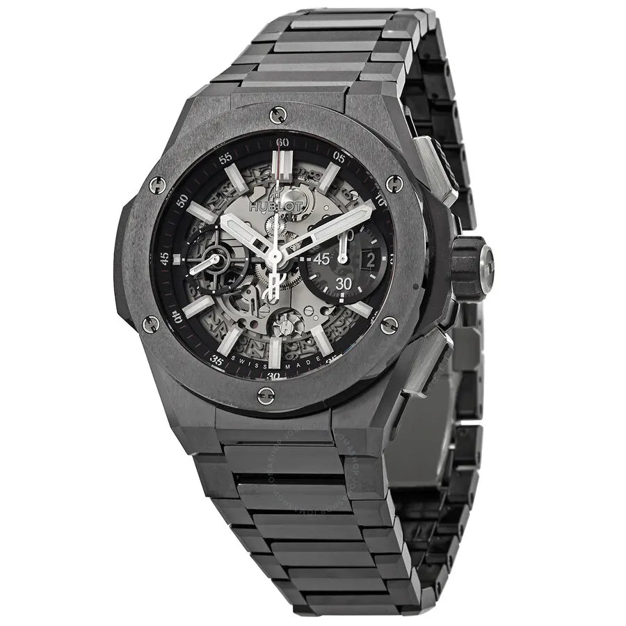 integral Hublot Black Ceramic Skeleton