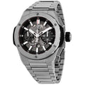 big Hublot Titanium Skeleton Watch