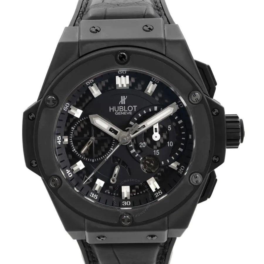 Hublot Black Ceramic Alligator - Hình 2