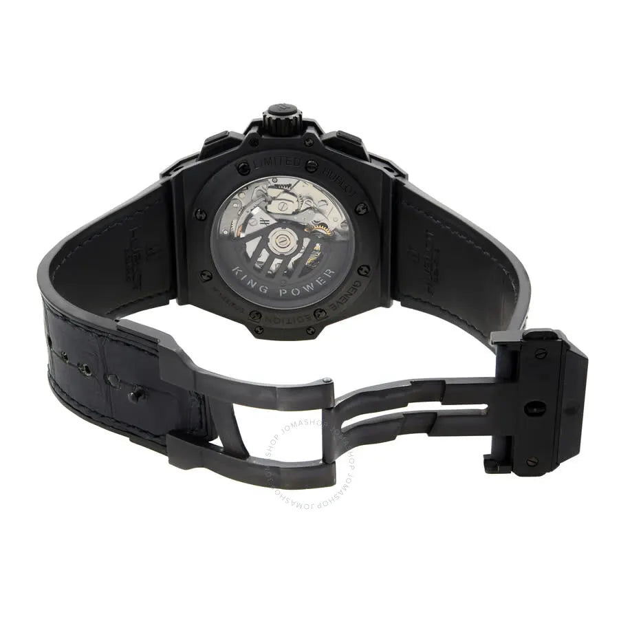 Hublot Black Ceramic Alligator - Hình 5