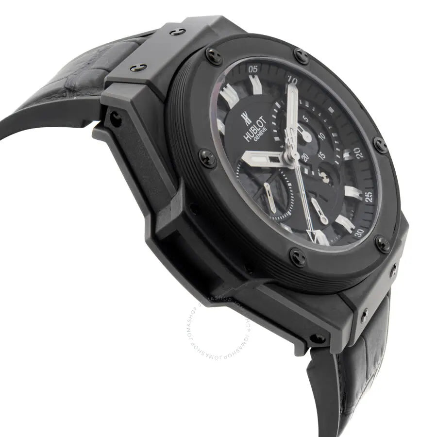 Hublot Black Ceramic Alligator - Hình 4