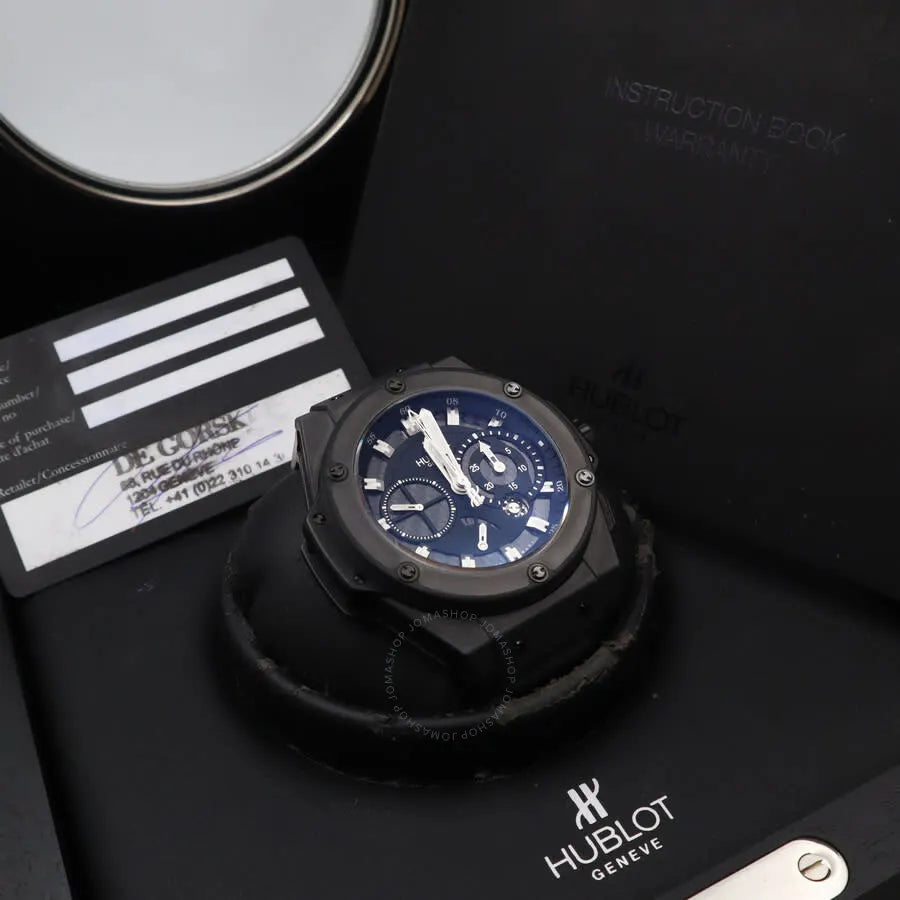 Hublot Black Ceramic Alligator - Hình 6
